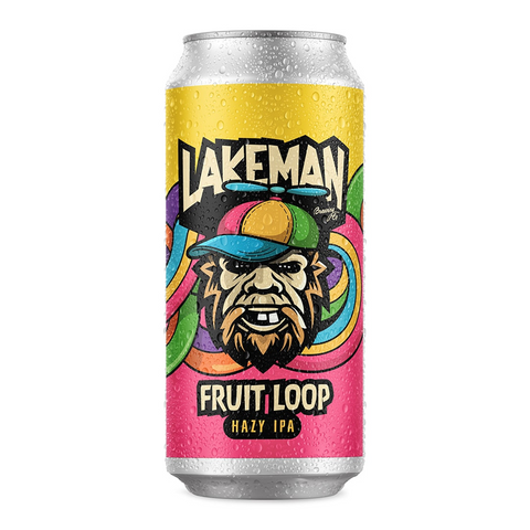 Lakeman Fruit Loop Hazy IPA 440mL