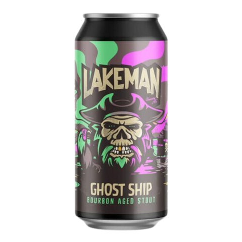 Lakeman Ghost Ship Bourbon Aged Stout 440mL