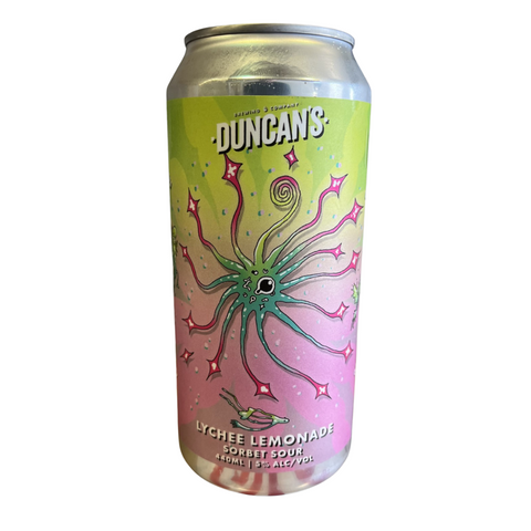 Duncan's Lychee Lemonade Sorbet Sour 440mL