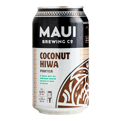 Maui Brewing Co. "Hiwa" Coconut Porter 355mL can