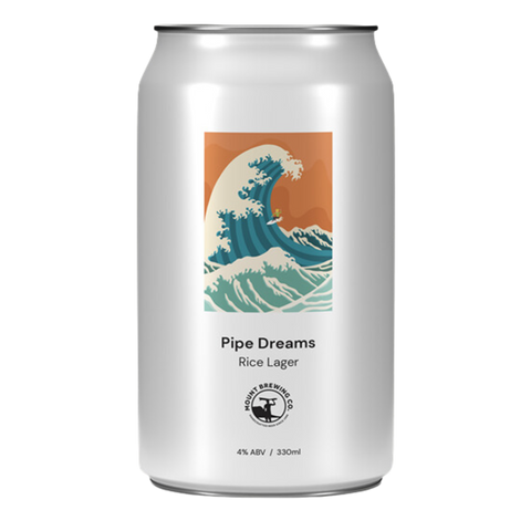 Mount Brewing Pipe Dreams Japanese Rice Lager 330mL - The Hamilton Beer & Wine Co