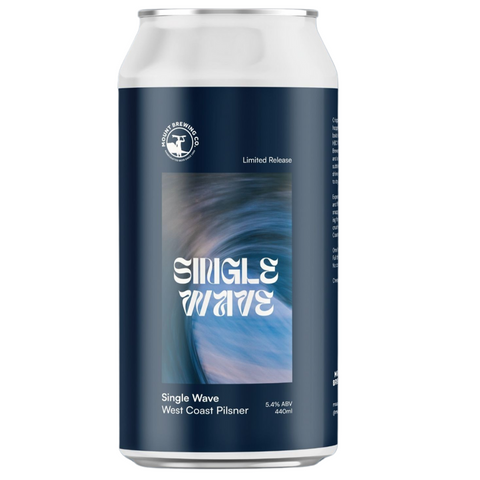 Mount Brewing Single Wave WC Pilsner 440mL