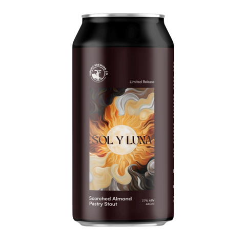Mount Brewing Sol y Luna Scorched Almond Pastry Stout 440mL