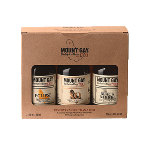 Mount Gay Rum Discovery Pack 3x200mL