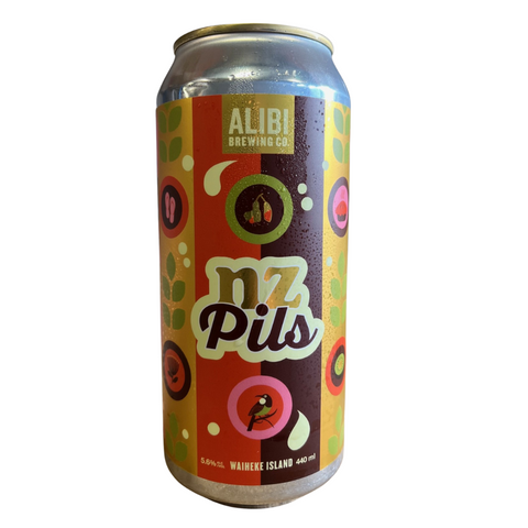Alibi NZ Pils New Zealand Pilsner 440mL