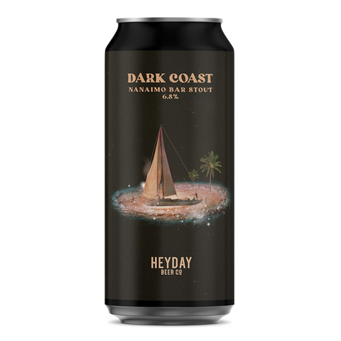 Heyday Dark Coast Nanaimo Bar Stout 440mL