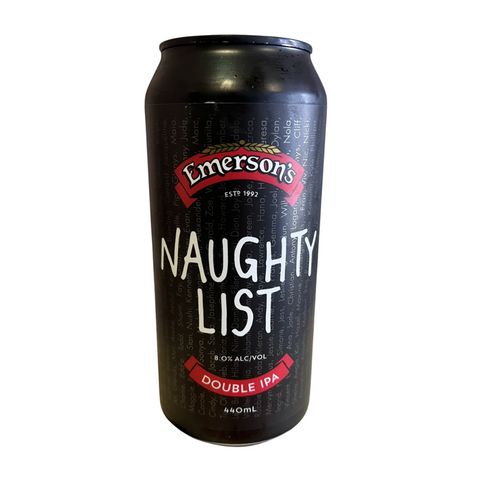 Emerson's Naughty List Double IPA 440mL