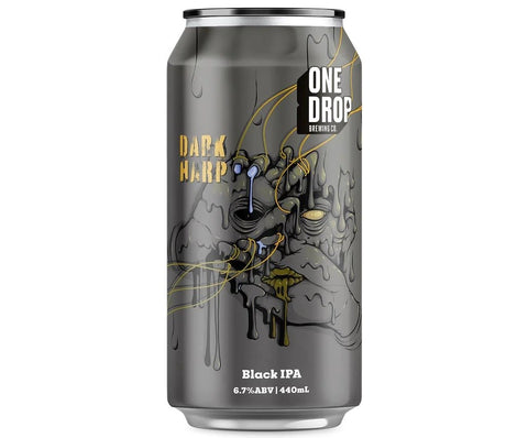 One Drop Brewing Dark Harp Black IPA 440mL - The Hamilton Beer & Wine Co