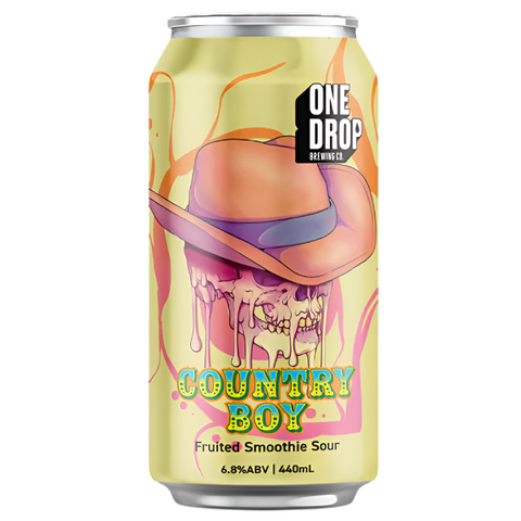 One Drop Brewing Country Boy Fruited Smoothie Sour 440mL