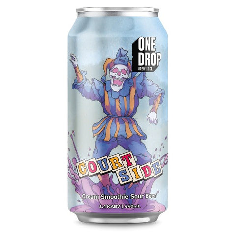 One Drop Brewing Courtside Smoothie Cream Sour 440mL