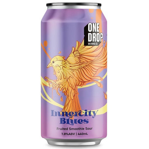 One Drop Brewing Inner City Blues Fruited Smoothie Sour 440mL