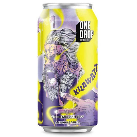 One Drop Brewing Kilowatt Cream Smoothie Sour 440mL - The Hamilton Beer & Wine Co