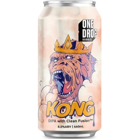 One Drop Brewing Kong Hazy Double IPA 440mL