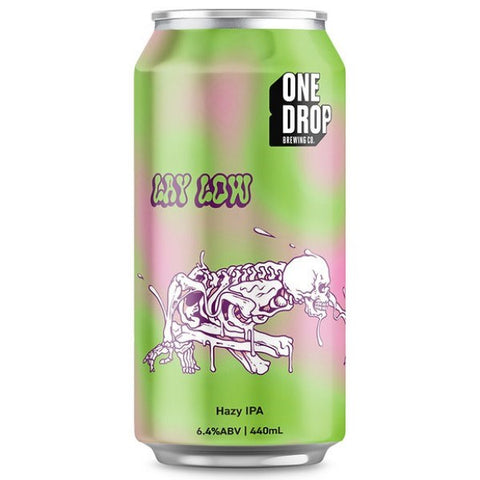 One Drop Brewing Lay Low Hazy IPA 440mL