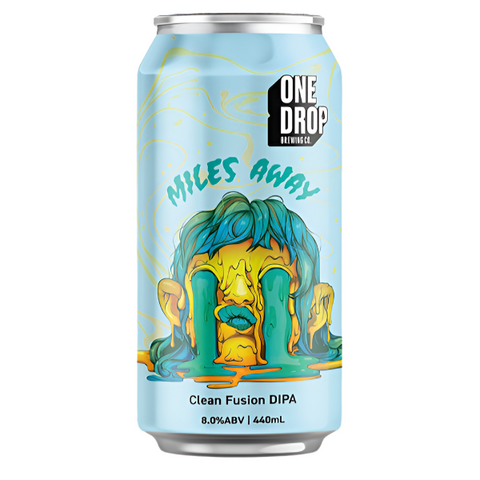 One Drop Brewing Miles Away DDH Double IPA 440mL