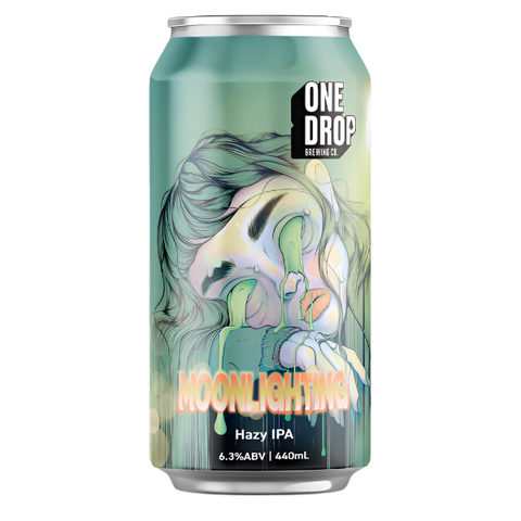 One Drop Brewing Moonlighting Hazy IPA 440mL