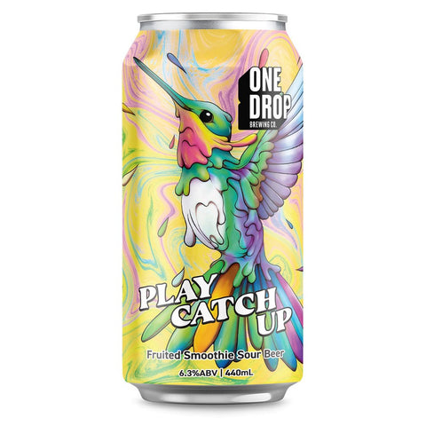 One Drop Brewing Play Catch Up Smoothie Cream Sour 440mL