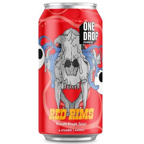 One Drop Brewing Red Rims Fresh Fruit Sour 440mL