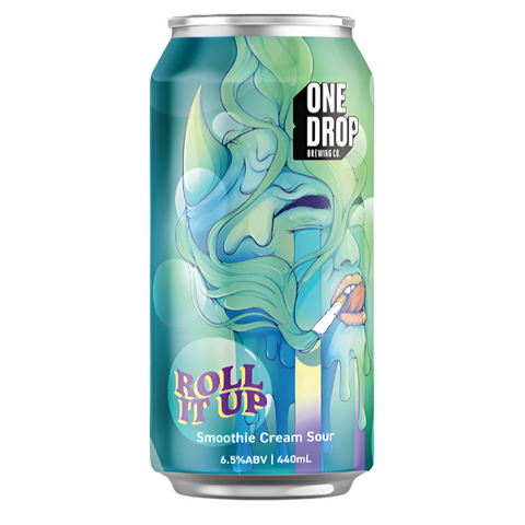 One Drop Brewing Roll It Up Smoothie Cream Sour 440mL