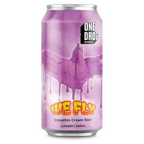 One Drop Brewing We Fly Smoothie Cream Sour 440mL
