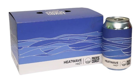 Pacific Coast Heatwave Hazy 6x330mL