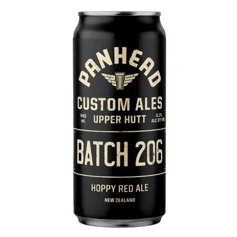 Panhead Batch #206 Hoppy Red Ale 440mL