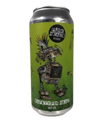 Punk Heads Safety-pin Head Hazy IPA 440mL - The Hamilton Beer & Wine Co