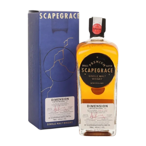 Scapegrace Dimension VII Single Malt 700mL