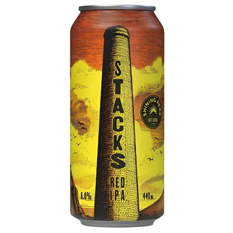 Shining Peak Stacks Red IPA 440mL