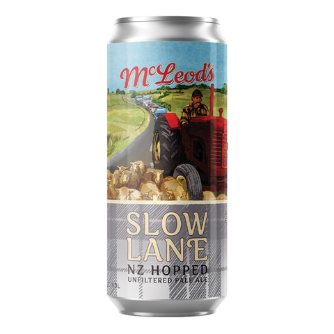 Mcleod's Slow Lane Unfiltered Pale Ale 440mL