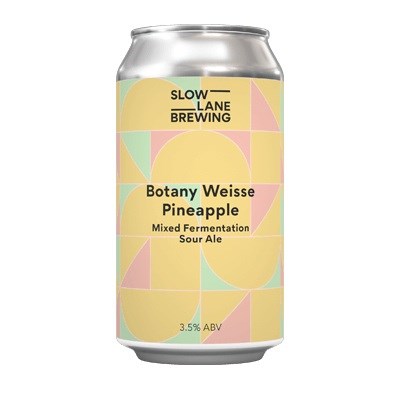 Slow Lane Brewing Botany Weisse Pineapple Sour 375mL