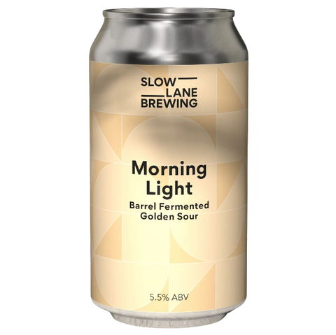 Slow Lane Brewing Morning Light Barrel Fermented Golden Sour 375mL