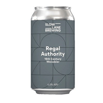 Slow Lane Brewing Regal Authority Weissbier 375mL