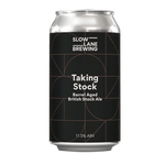 Slow Lane Brewing Taking Stock Barrel Aged Stock Ale 375mL