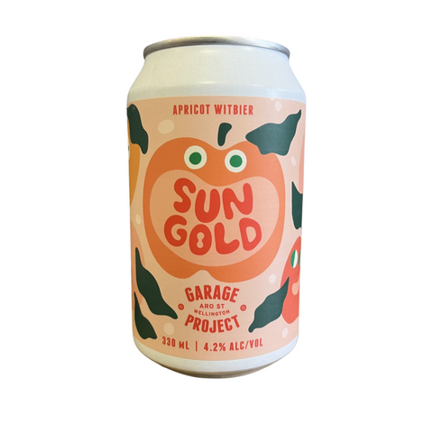 Garage Project Sungold Apricot Witbier 330mL
