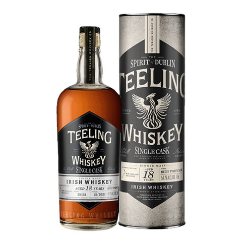 Teeling 2003/18yo Single Malt Ruby Port 700ml - NZ Exclusive