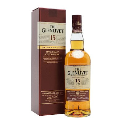 Glenlivet 15yo French Oak Single Malt 700mL