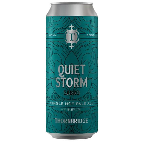 Thornbridge Quiet Storm Sabro Single Hop Pale Ale 440mL