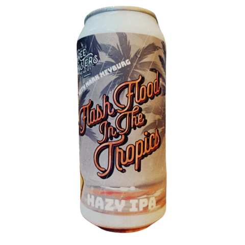 Three Sisters Flash Flood in the Tropics Hazy IPA 440mL - The Hamilton Beer & Wine Co