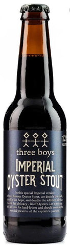 Three Boys Imperial Oyster Stout 2023 330mL - The Hamilton Beer & Wine Co