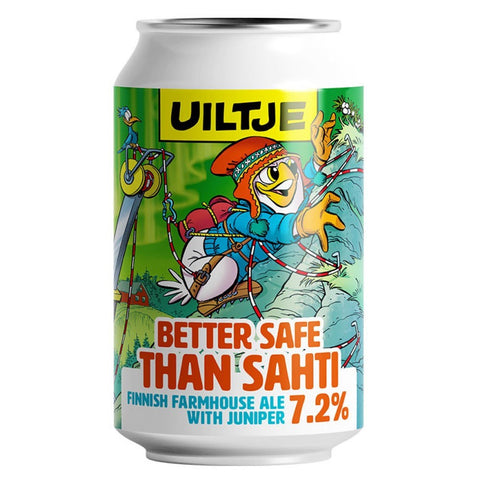 Uiltje Better Safe Than Sahti Farmhouse Ale 330mL