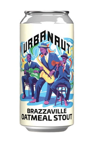 Urbanaut Brazzaville Oatmeal Stout 440mL - The Hamilton Beer & Wine Co