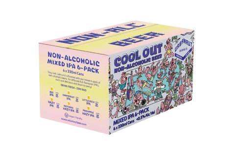 Urbanaut Cool Out Non Alcoholic Mix 6x330mL