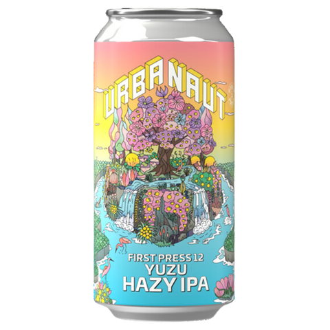 Urbanaut First Press 12 Yuzu Hazy IPA 440mL - The Hamilton Beer & Wine Co