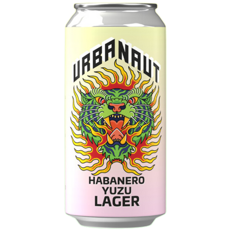 Urbanaut Habanero & Yuzu Lager 440mL