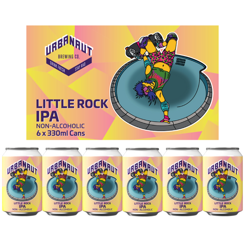 Urbanaut Little Rock IPA Non-Alcoholic IPA 6x330mL - The Hamilton Beer & Wine Co