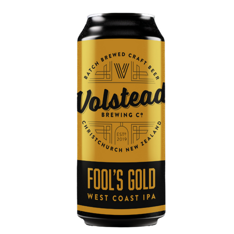 Volstead Fool's Gold West Coast IPA 440mL