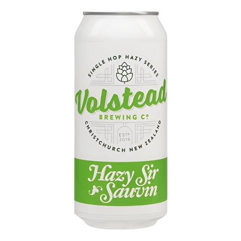 Volstead Hazy Sir Nelson Sauvin Single Hopped Hazy IPA 440mL