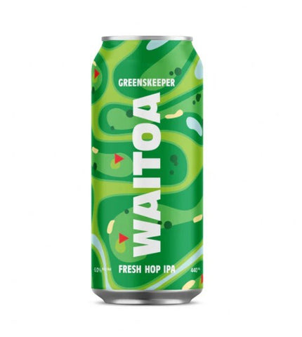 Waitoa Greenskeeper Fresh Hop IPA 440mL