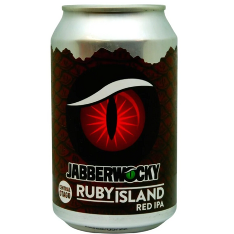 Wanaka Beerworks Jabberwocky Ruby Island Red IPA 440mL